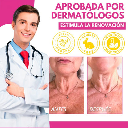 HorizonCream® La única crema con colágeno hidrolizado, respaldada por la Organización Mundial, que borra las arrugas de tu rostro y cuello en tiempo récord.